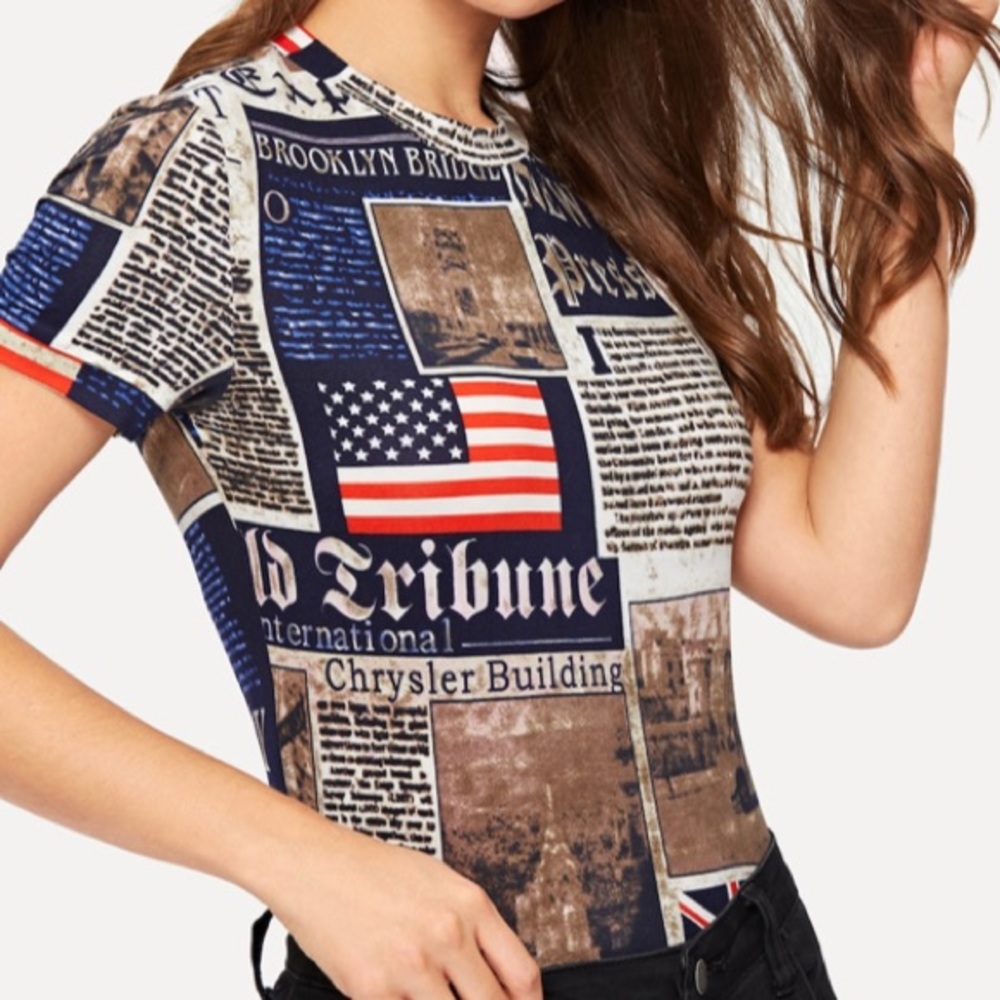 Unique T-shirt 👚only 1 left!